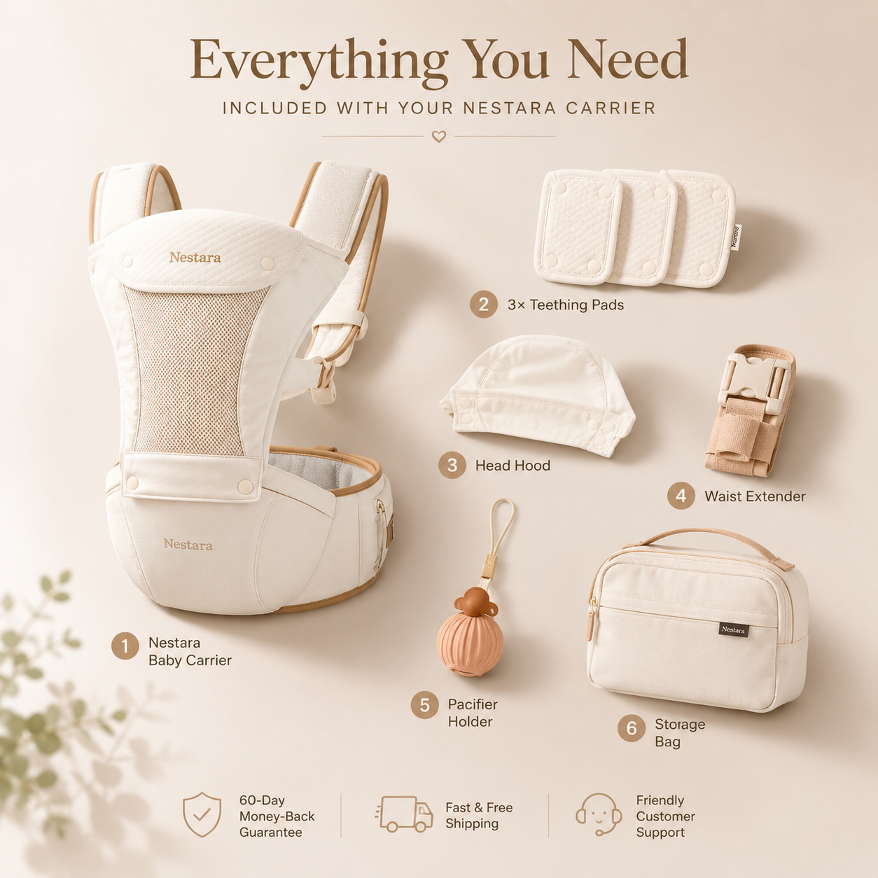 Nestara Baby Carrier