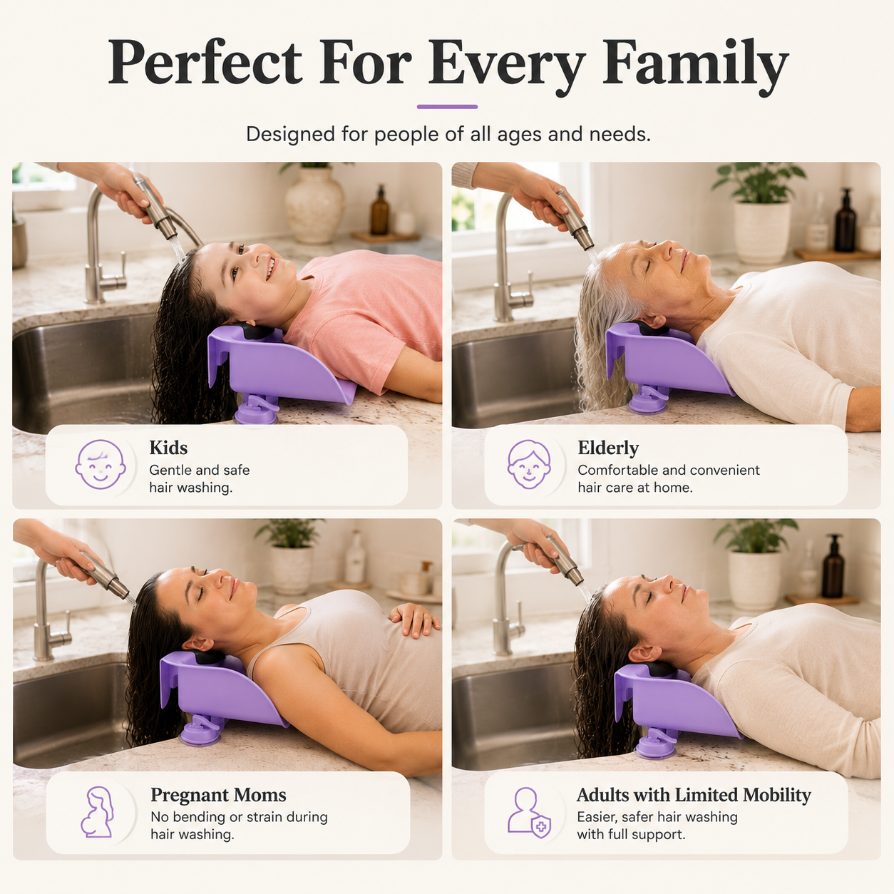 Nestara Portable Hair Wash Basin