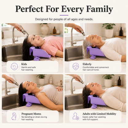 Nestara Portable Hair Wash Basin