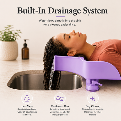 Nestara Portable Hair Wash Basin