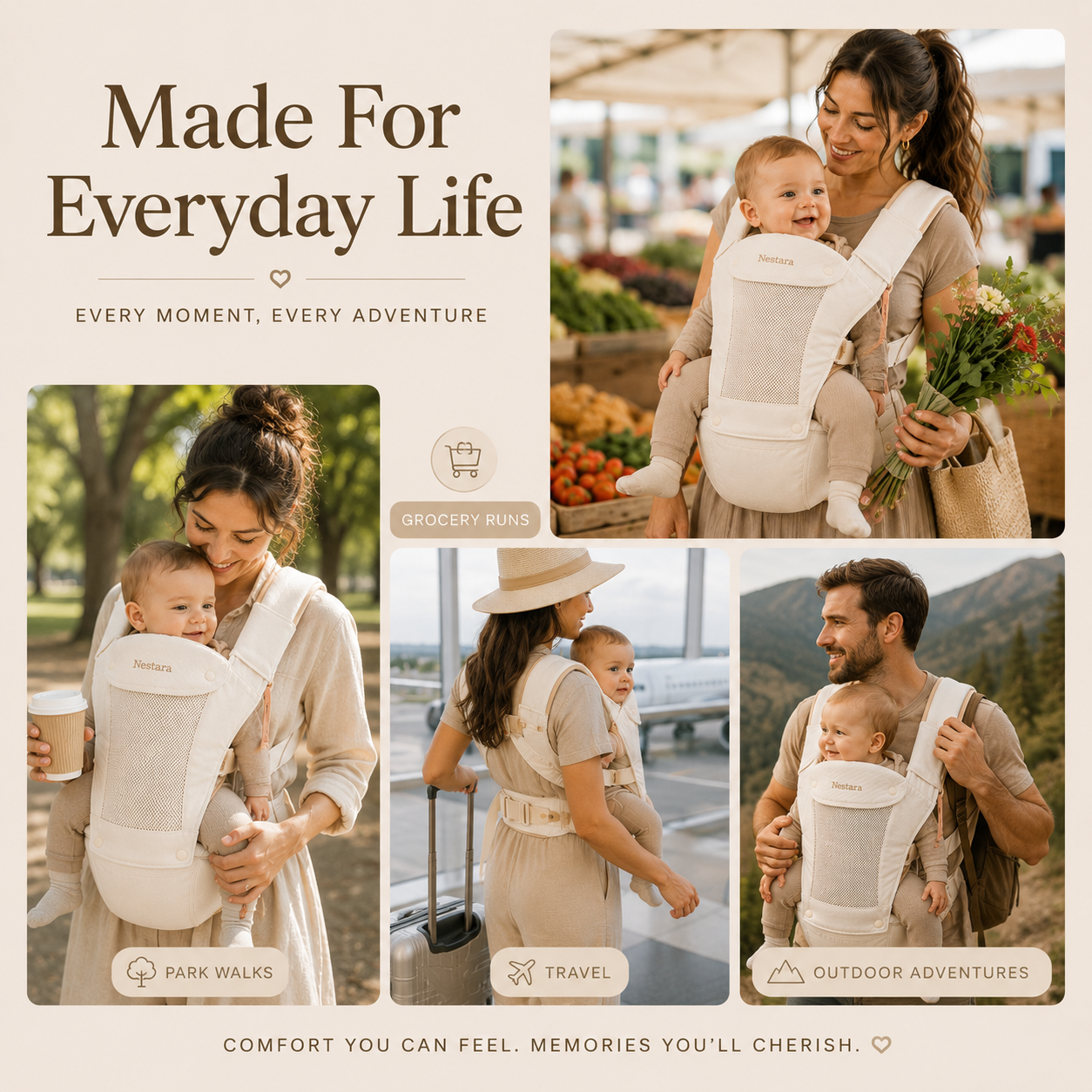Nestara Baby Carrier