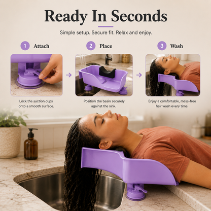 Nestara Portable Hair Wash Basin